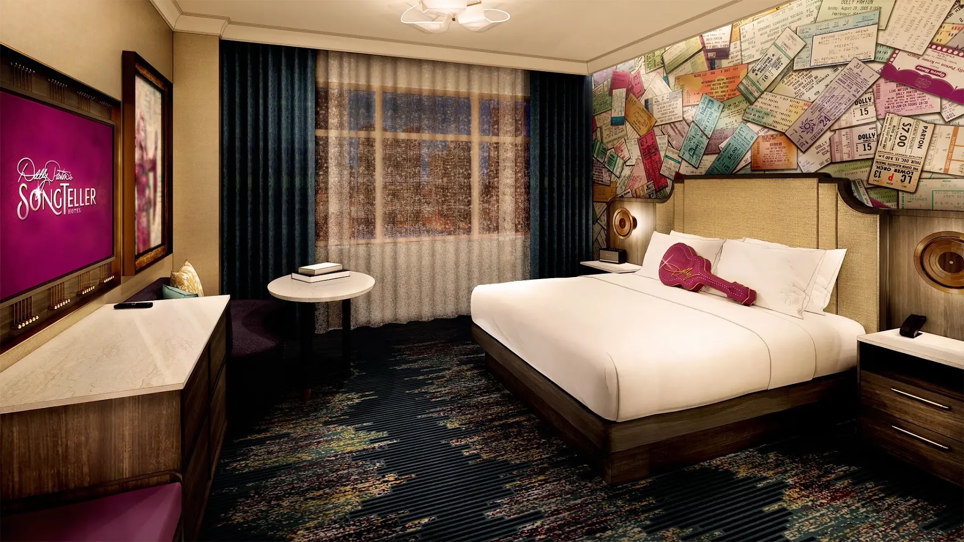 Dolly Parton's SongTeller Hotel: high quality hotel room photo