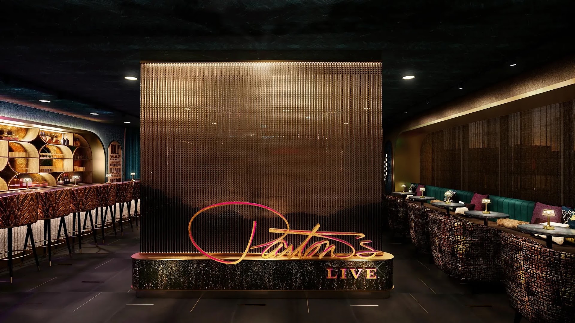 Dolly Parton's SongTeller Hotel: professional interior shot of venue