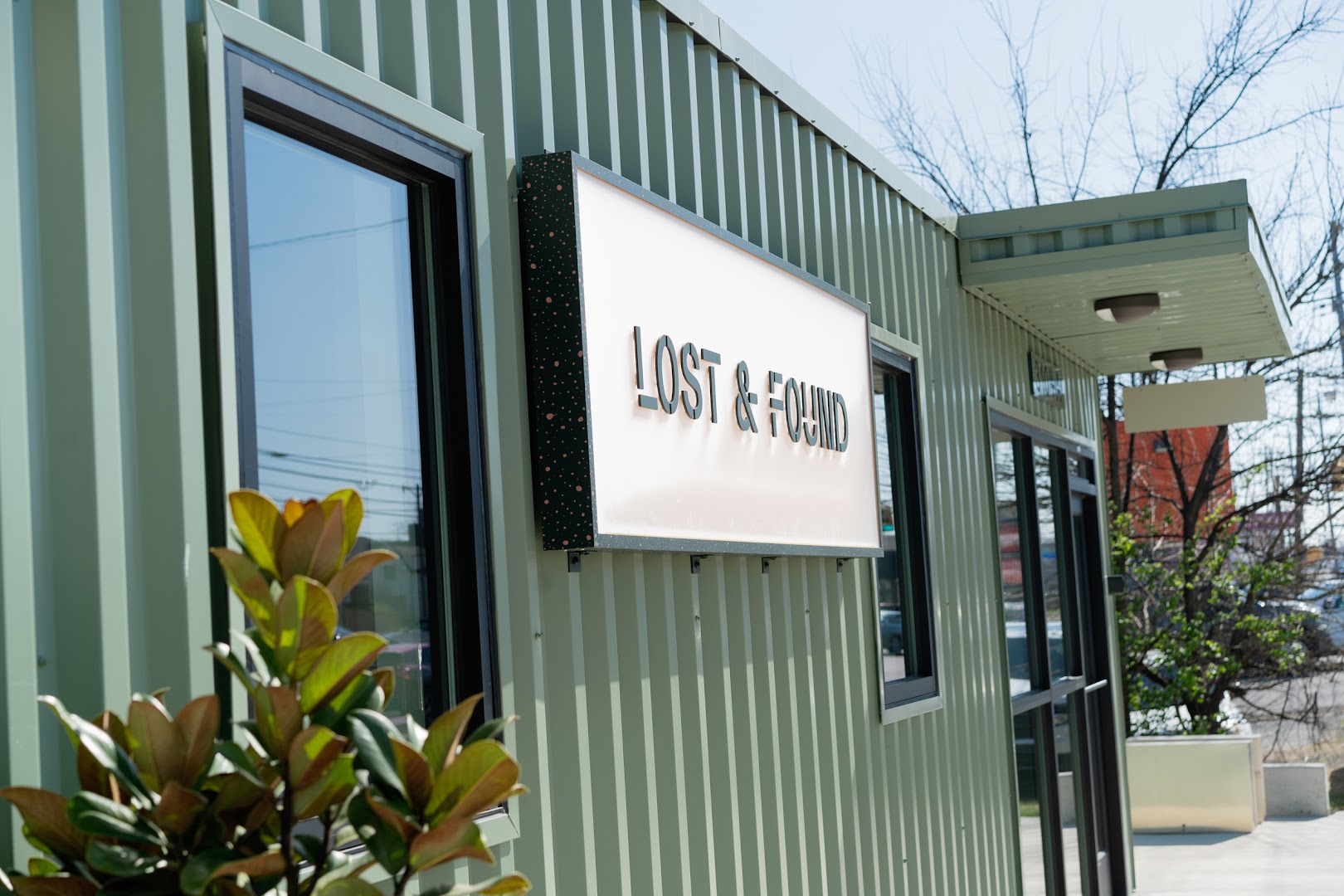 Lost & Found: clear exterior shot of venue