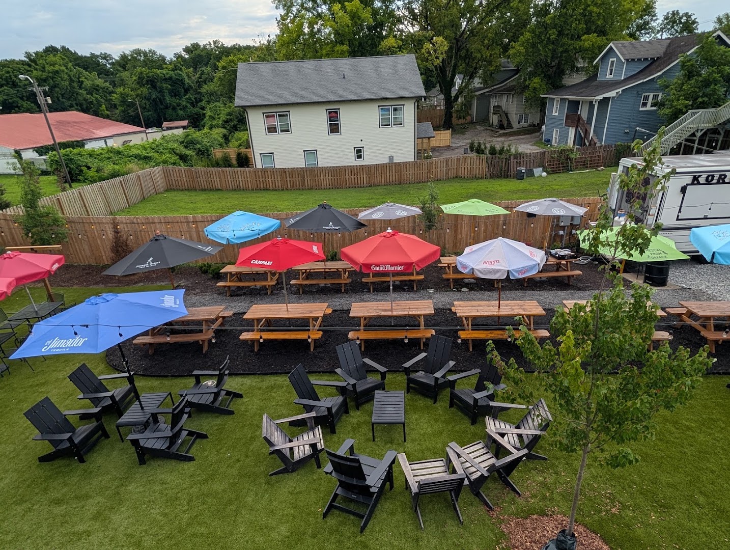 Lost & Found: clear view of outdoor seating