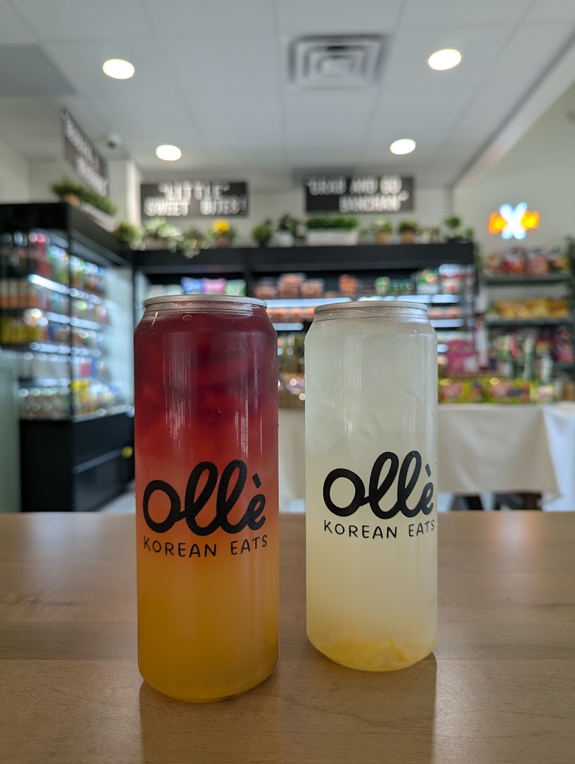 Ollé Korean Eats: appealing photo of restaurant drinks