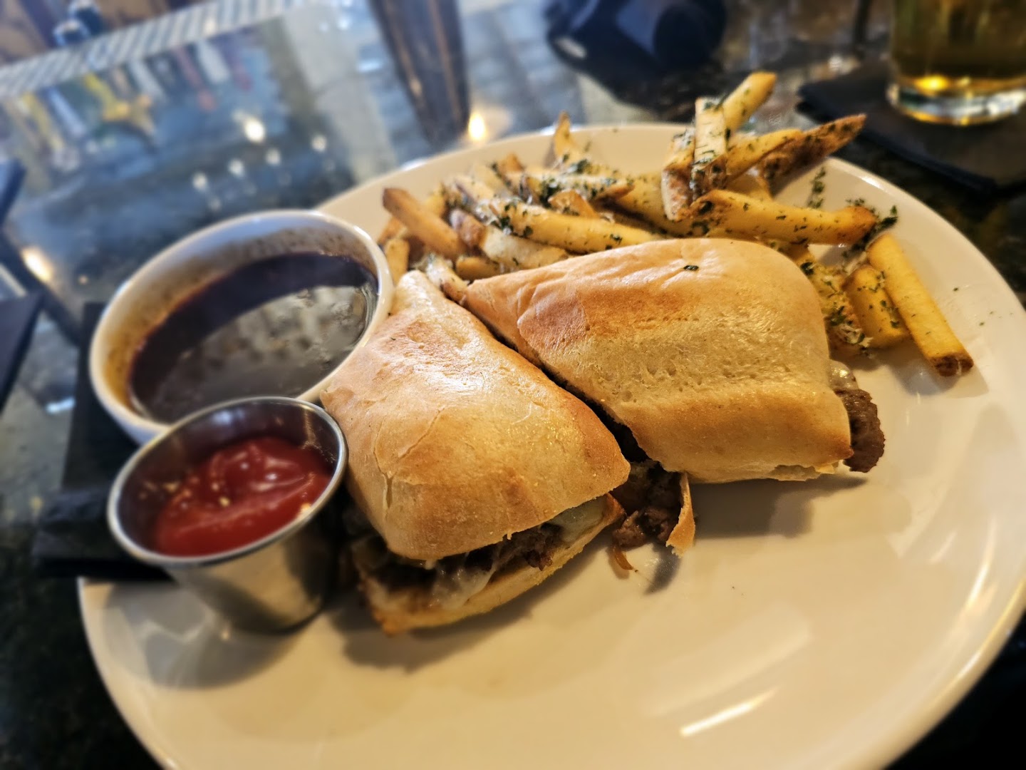 Perfectly Fine: appetizing photo of bar food
