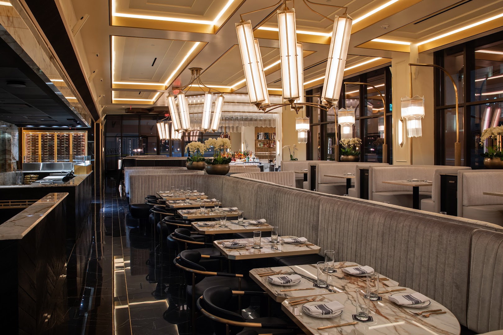Prime + Proper: professional interior shot of restaurant