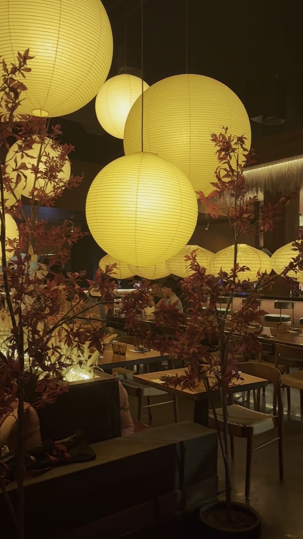 Sushi Row: atmospheric interior with nice lighting