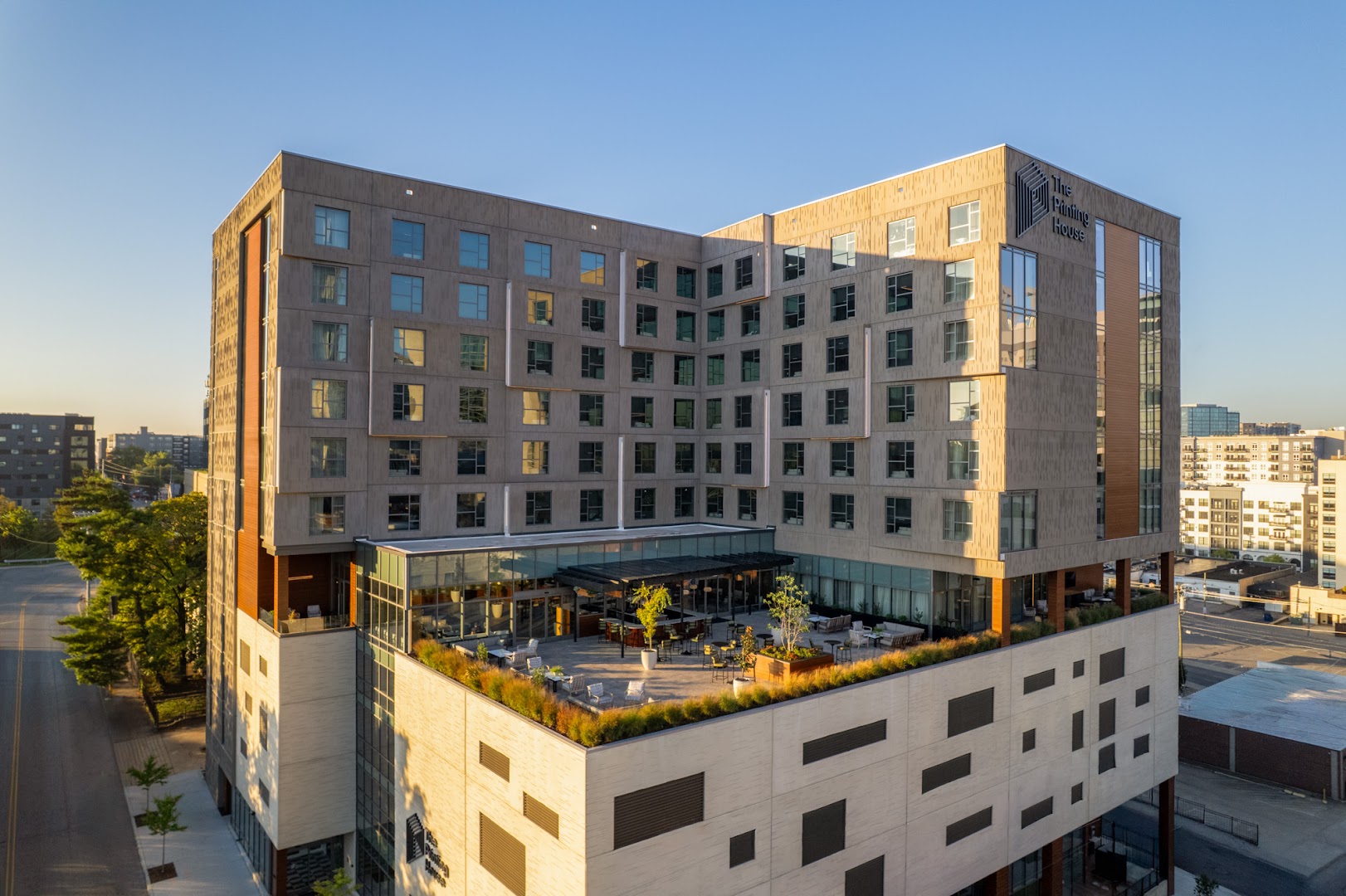 The Printing House Hotel: professional exterior architectural shot