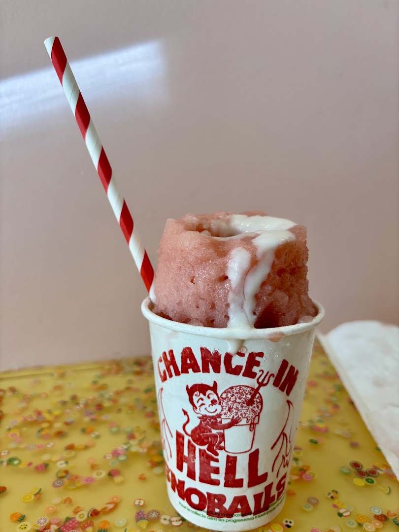 Chance in Hell Snoballs: appetizing product photo of snoball
