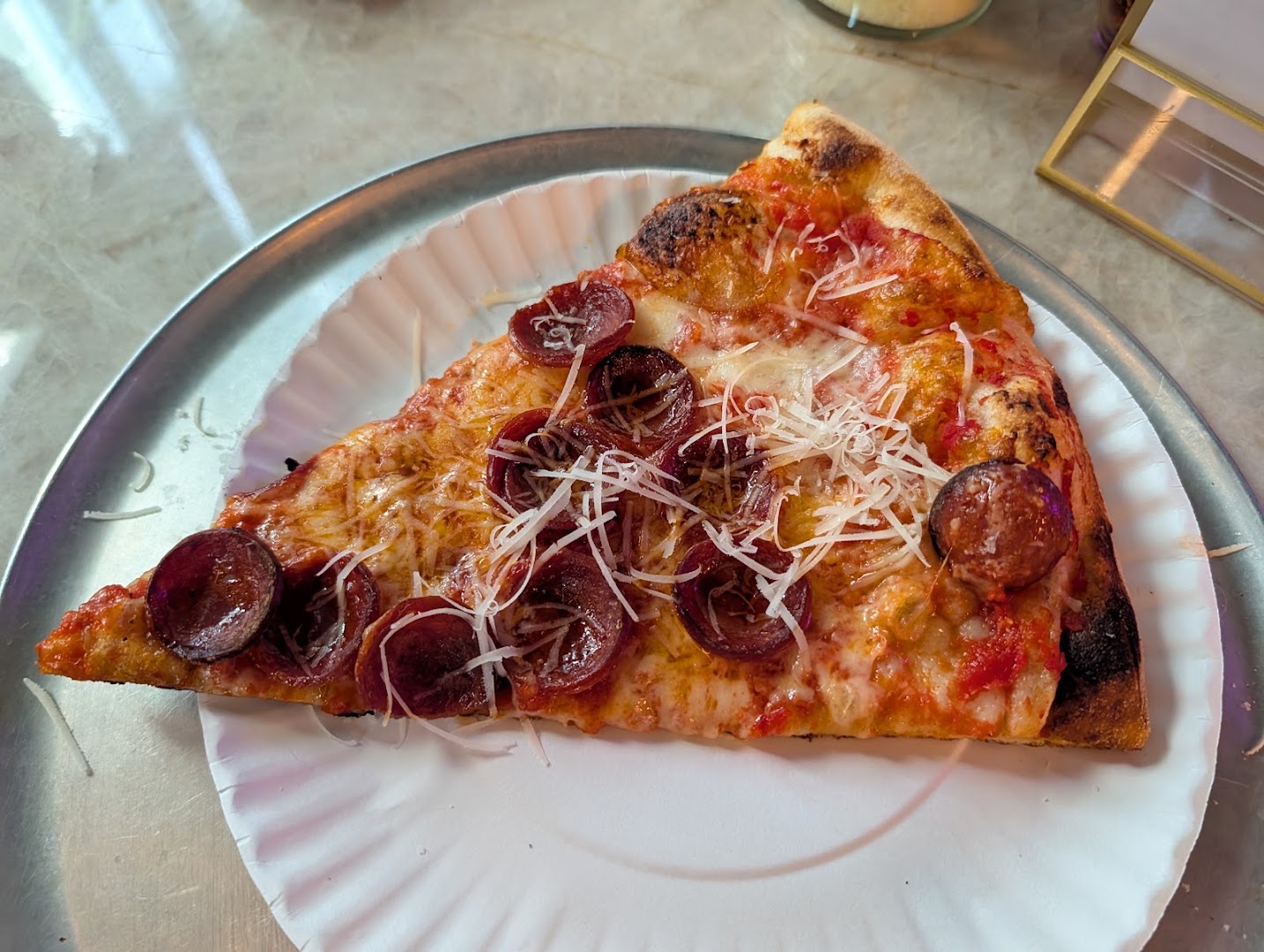 Forbidden Pizza: appetizing, clear photo of pizza