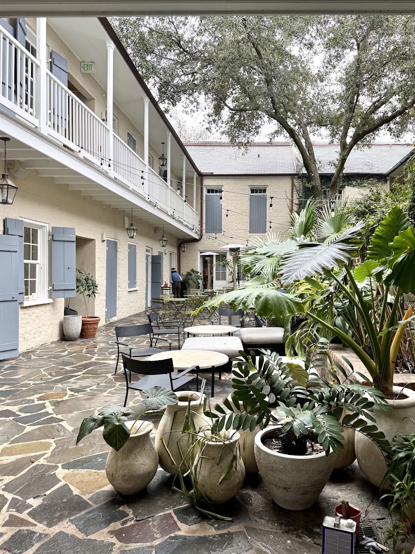 Patula: attractive and inviting courtyard setting