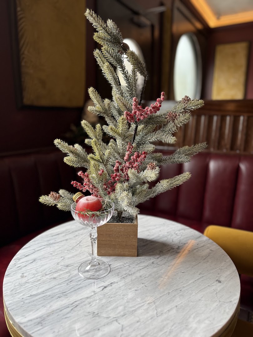 Soon Enough: attractive seasonal bar interior shot