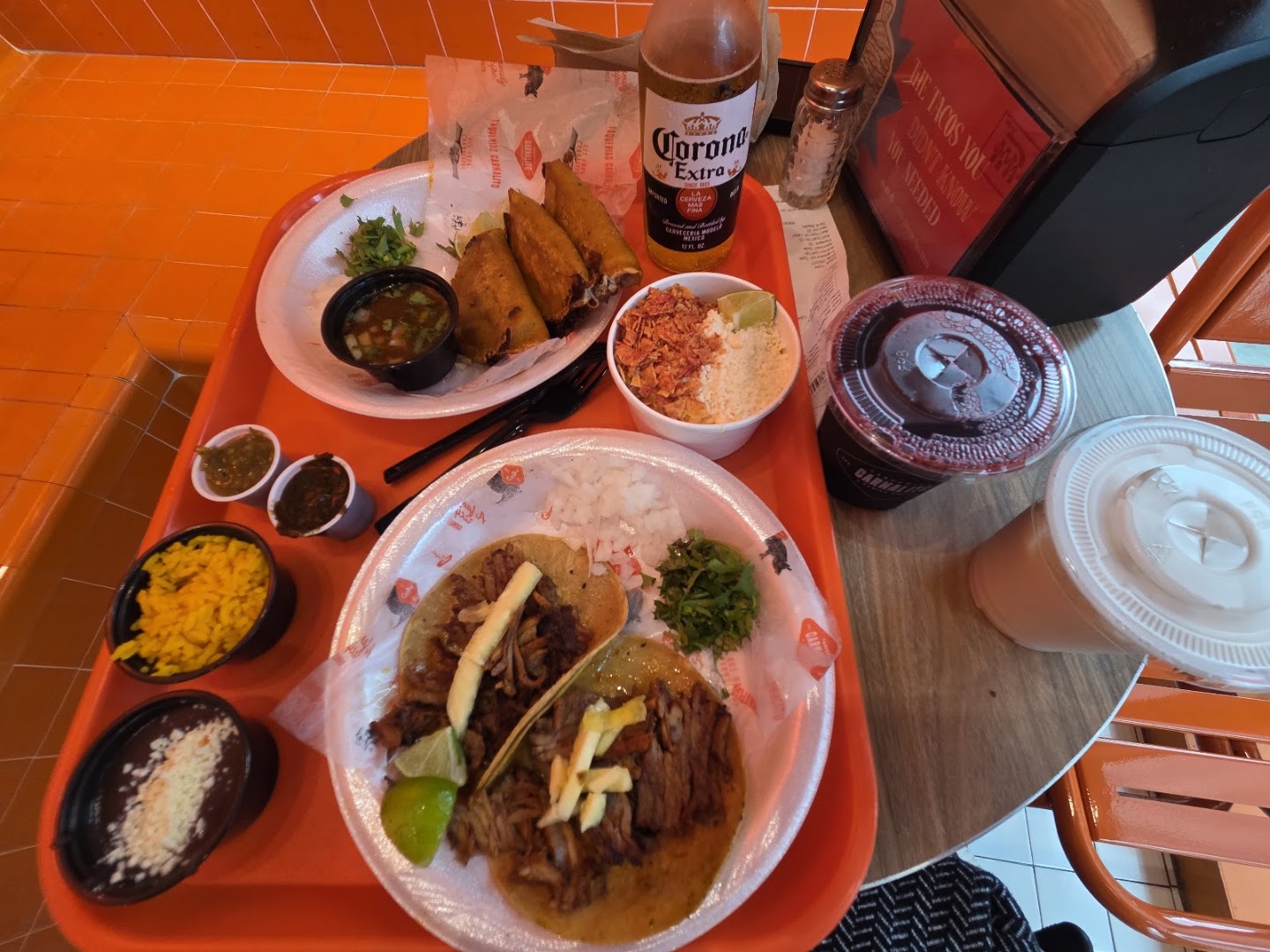 Taquerias Carnalito: appetizing food presentation and quality