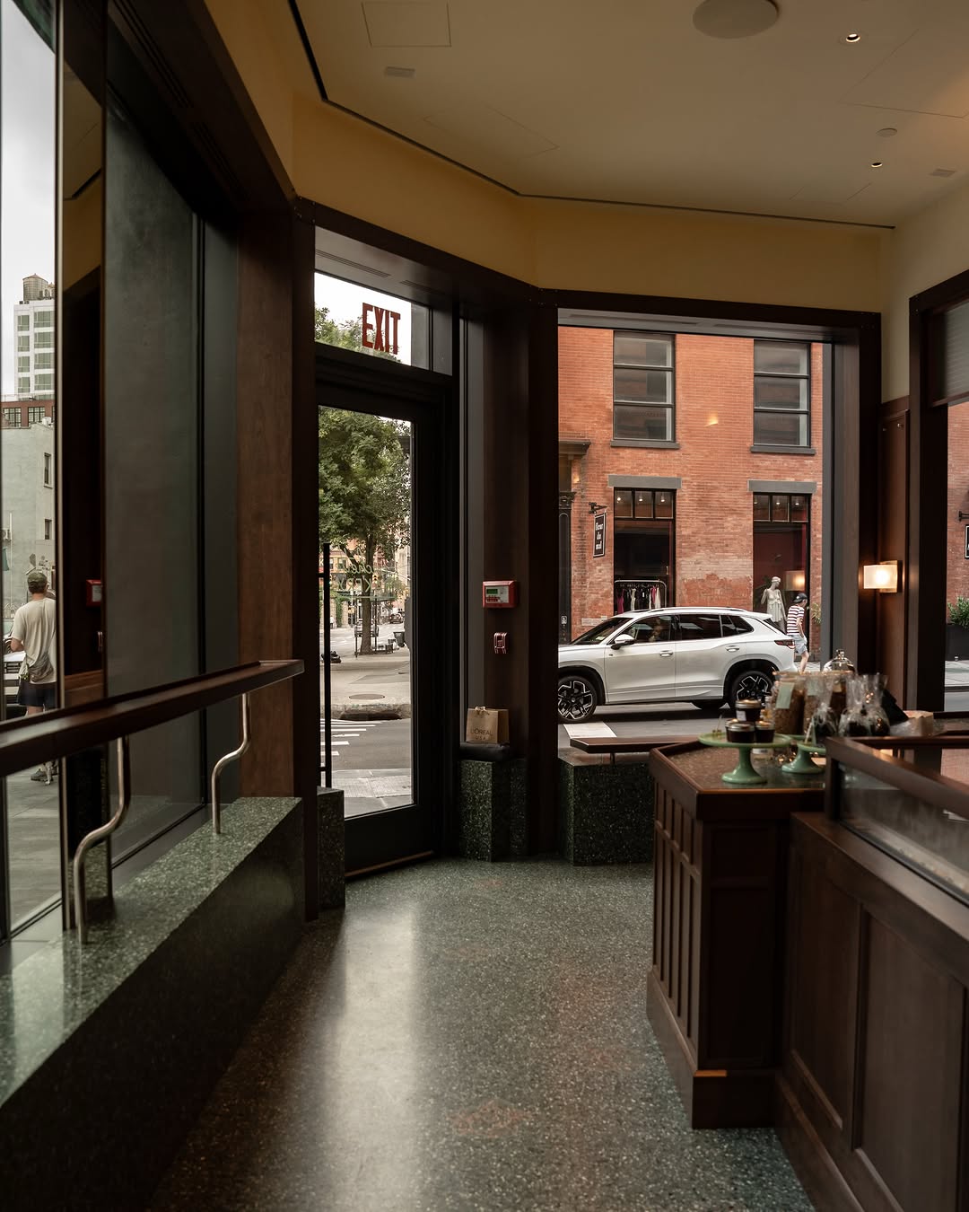 Frenchette Bakery: high quality interior atmosphere shot