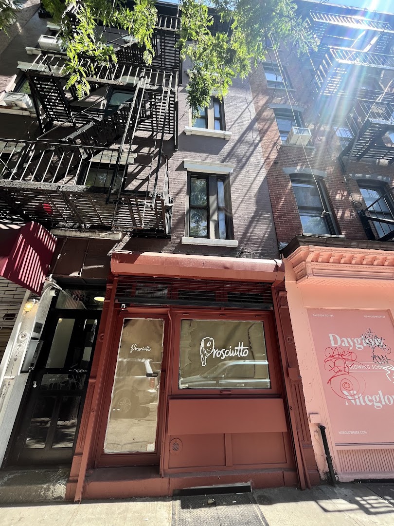 Prosciutto: clear exterior shot of restaurant
