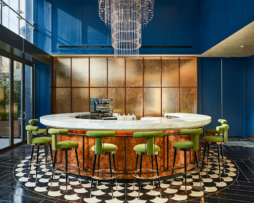 The George Manhattan: professional, high-quality hotel bar photo