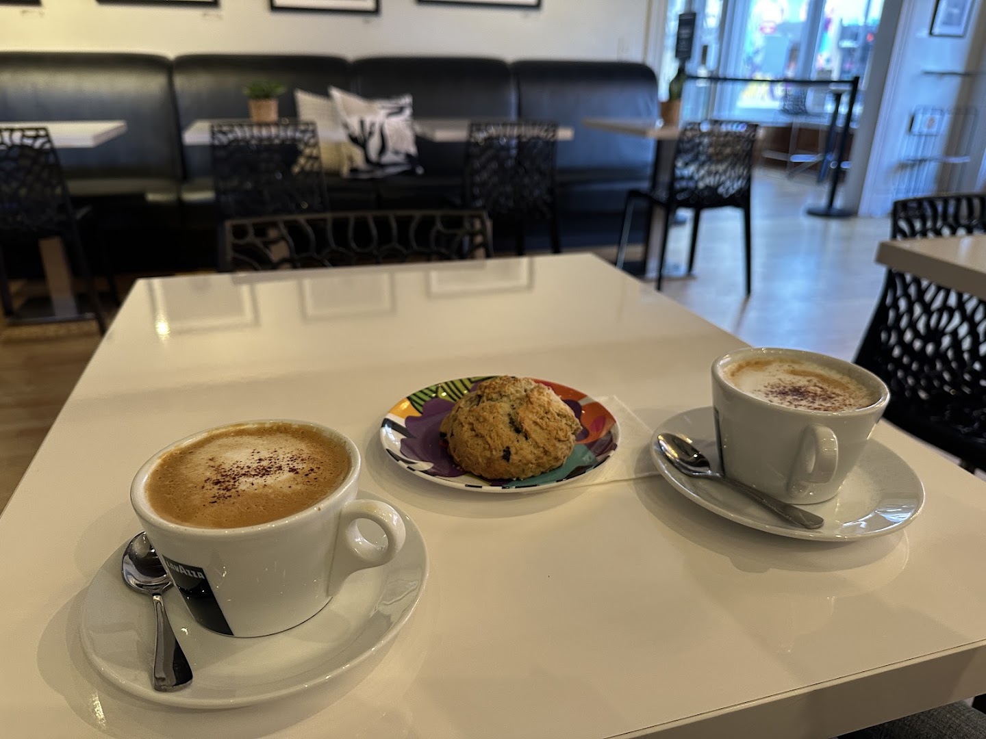 CityArts Café: clear photo of cafe offerings