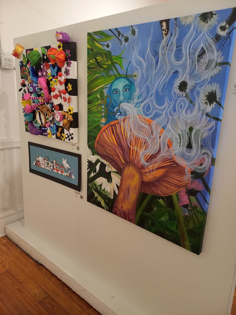 CityArts Café: art displayed in venue