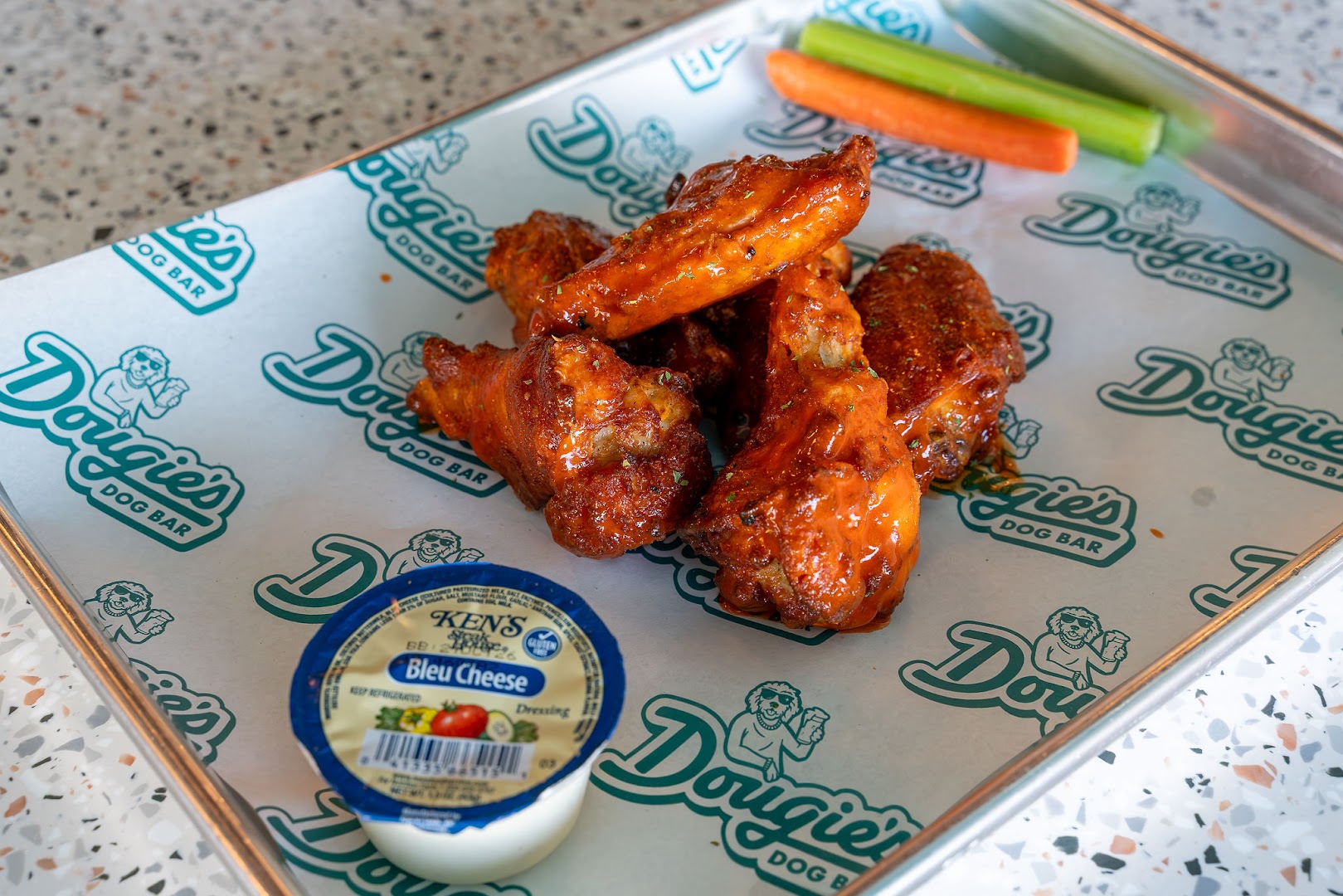 Dougie's Dog Bar: appetizing photo of venue food