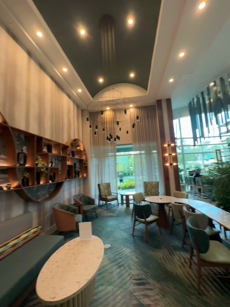 Hotel Landy: high quality hotel lobby interior