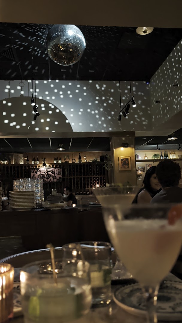 Sparrow: atmospheric shot of bar interior