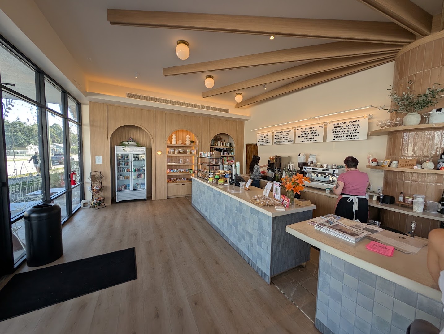 The Burrow Cafe and Play: clear, professional interior shot