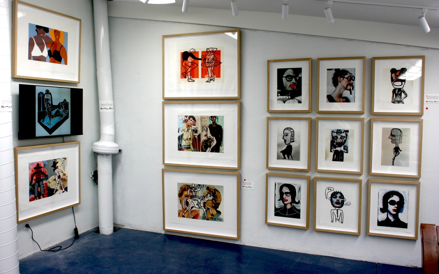 Orangerie Fine Art: clear display of gallery artwork