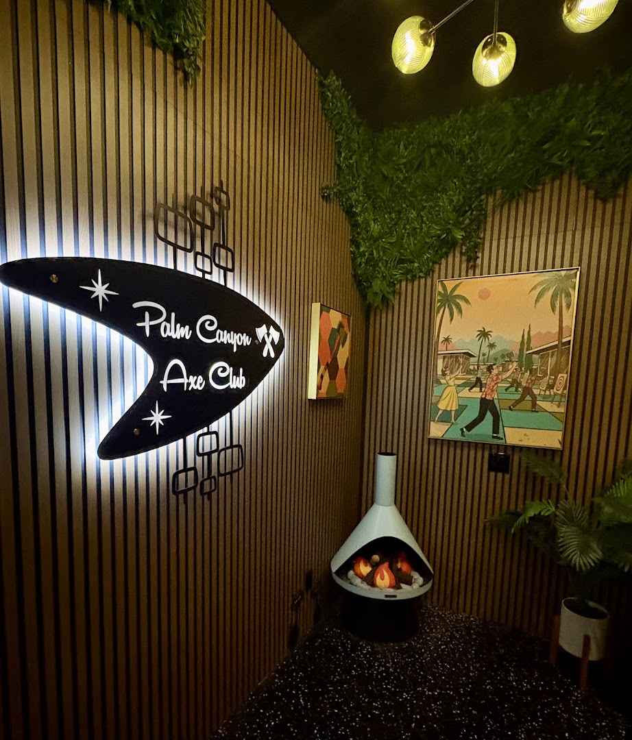 Palm Canyon Axe Club: high quality venue interior shot