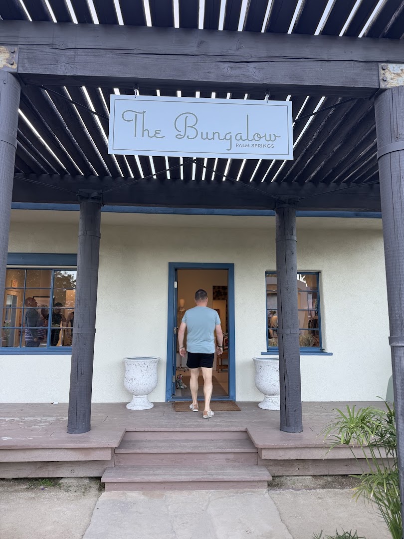 The Bungalow Palm Springs: clear storefront photo of shop