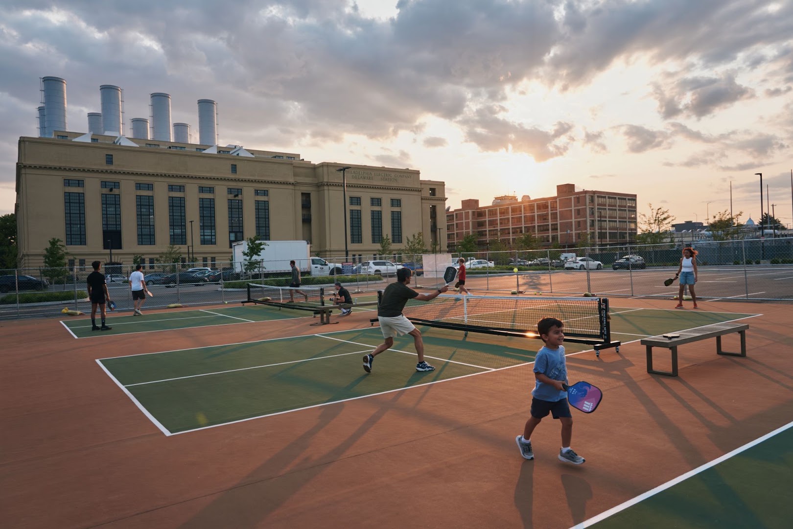Ballers: venue atmosphere and activity