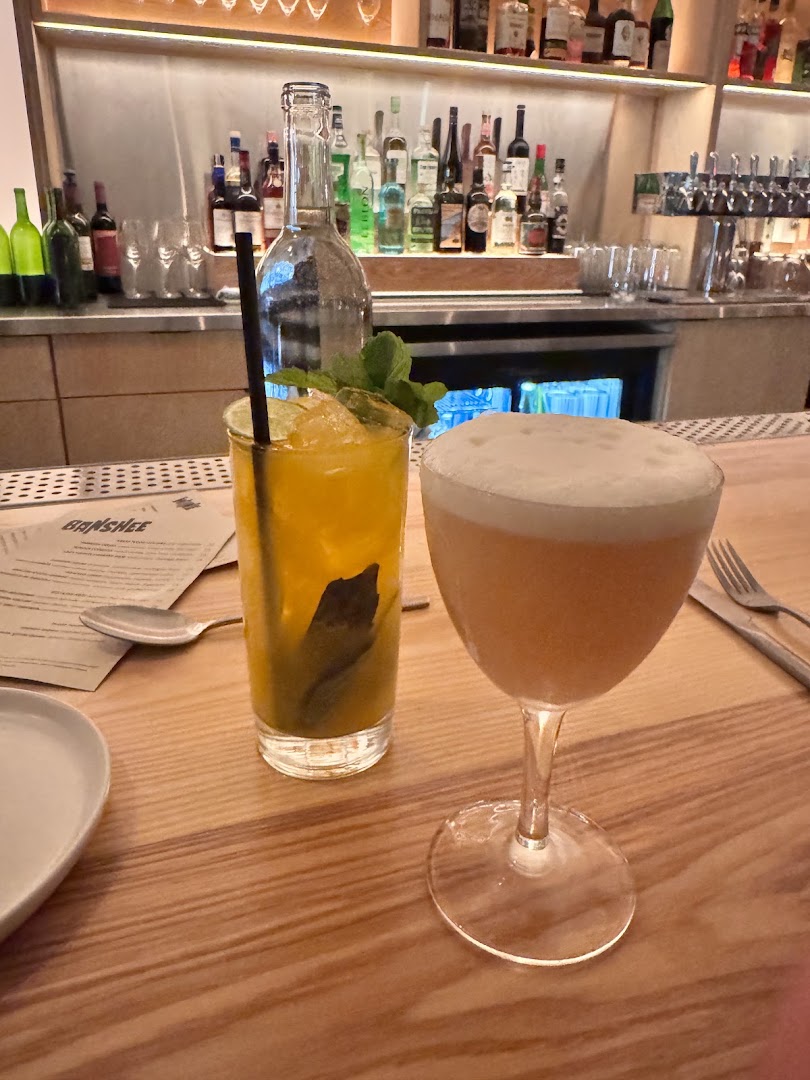 Banshee: appealing photo of restaurant drinks