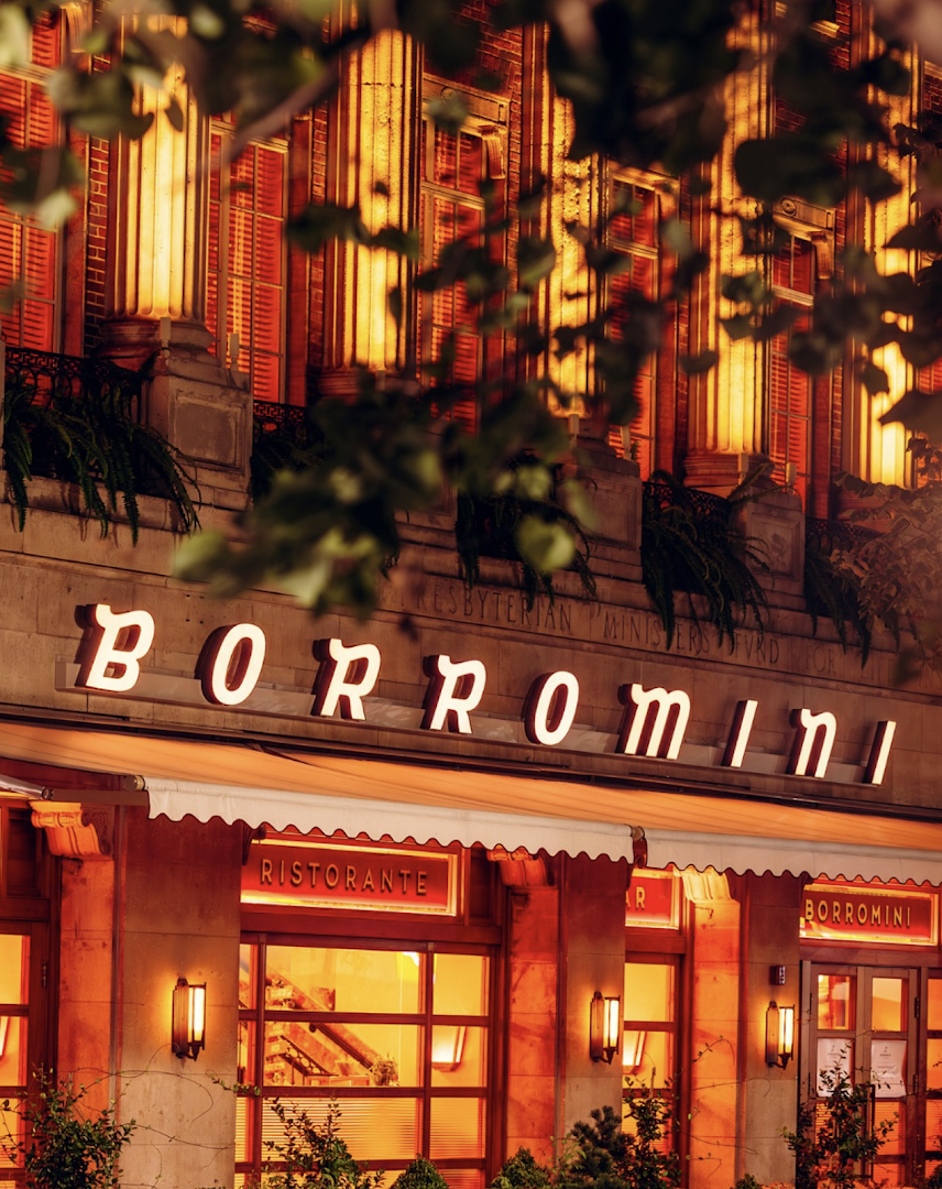 Borromini: professional and atmospheric exterior shot