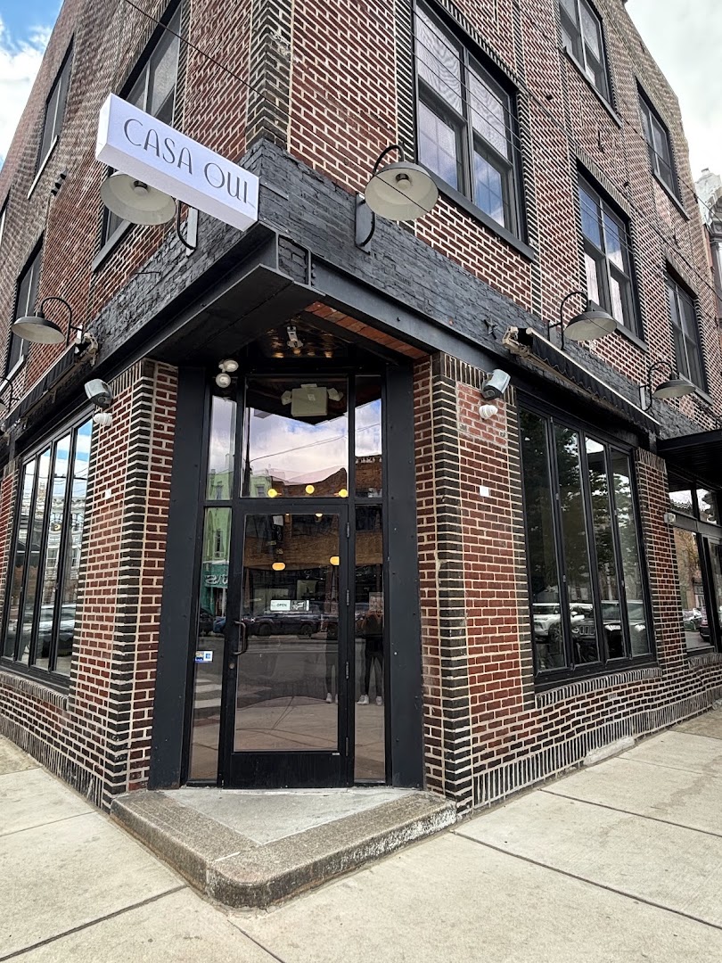 Casa Oui: clear exterior shot of venue