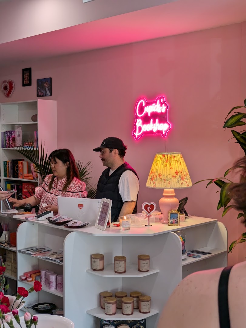 Cupid's Bookshop: clear, inviting shop interior photo
