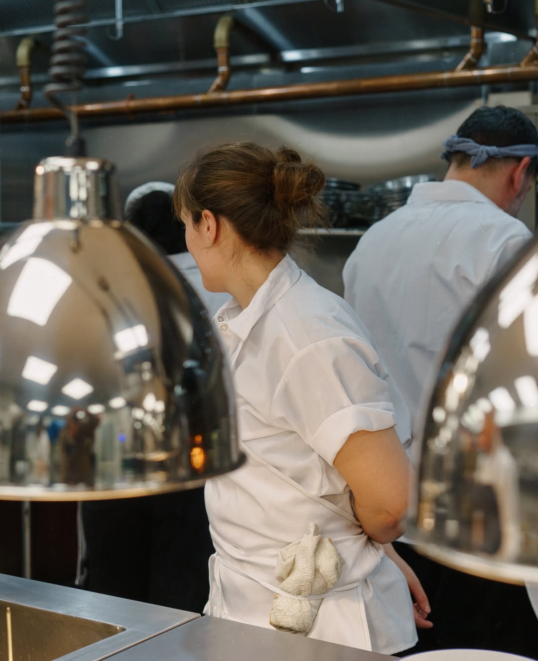 Emilia: professional kitchen staff in action