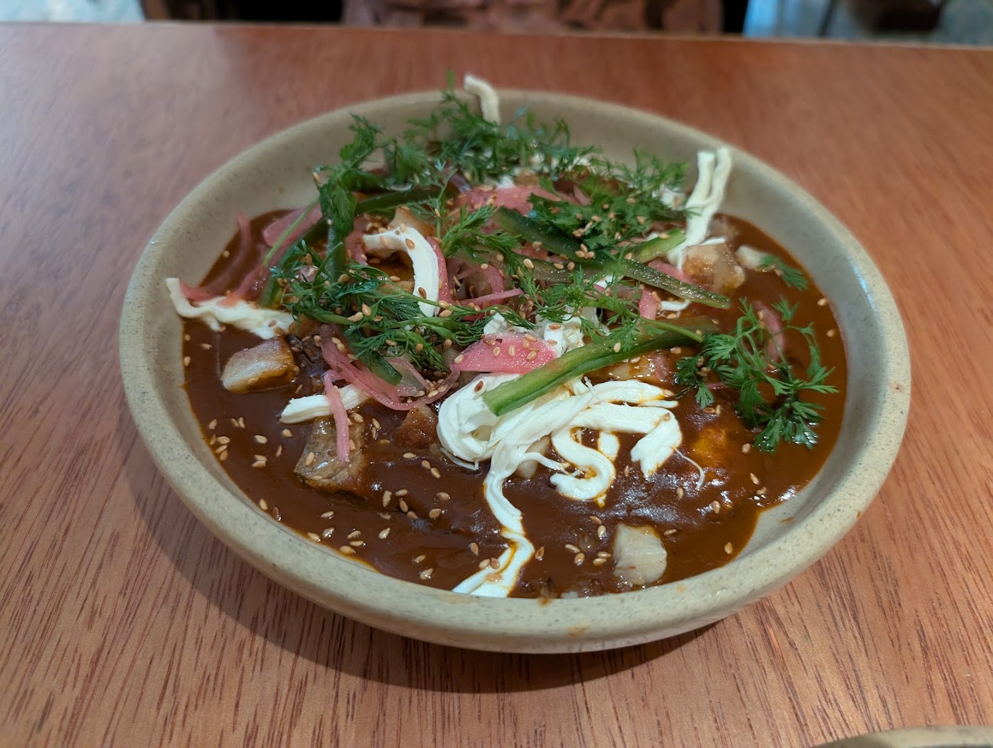 La Jefa: appetizing photo of served food