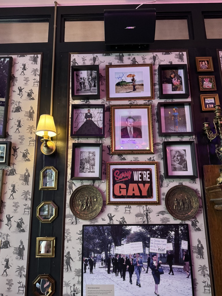 Little Gay Pub: venue's unique interior decor