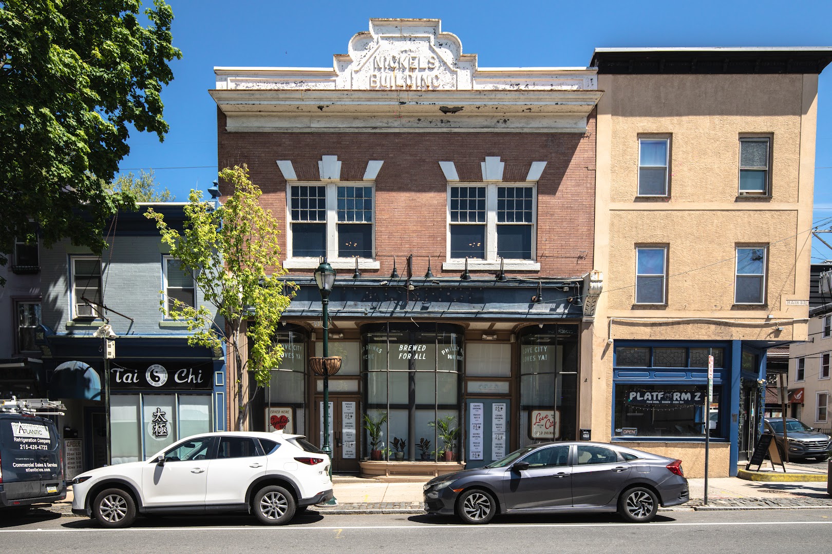 Love City Manayunk: clear exterior shot of venue
