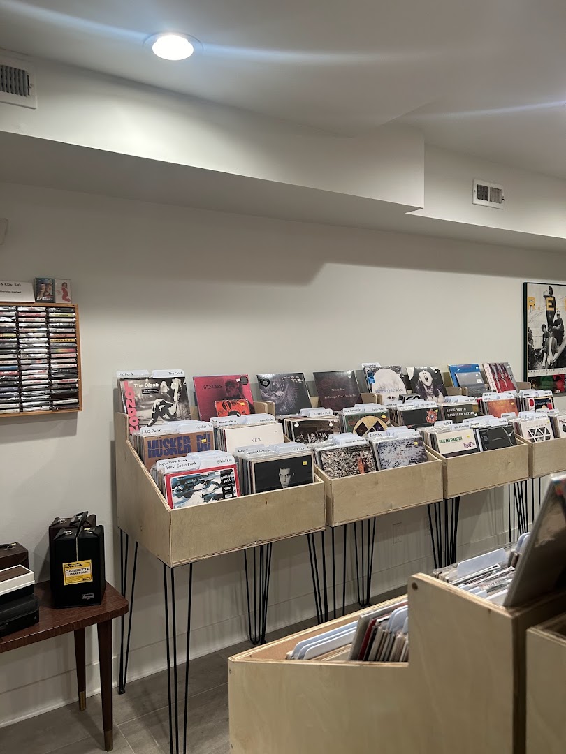 Records Forever: clear view of shop interior