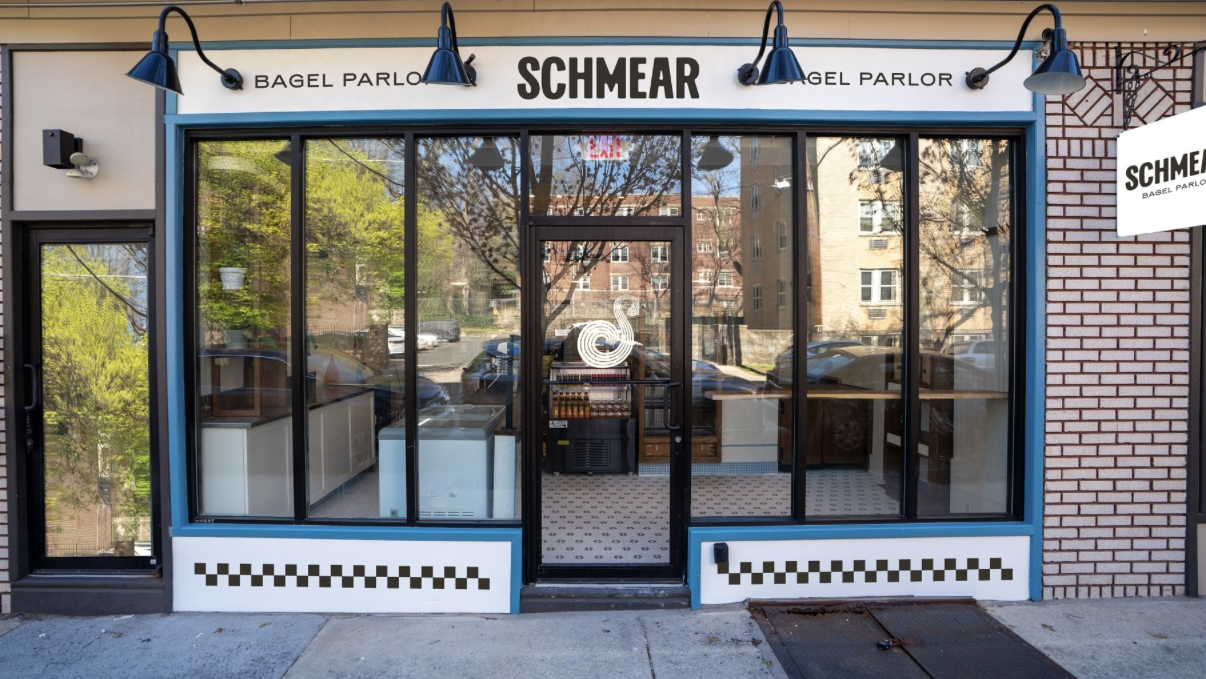 Schmear Bagel Parlor: clear, professional storefront photo
