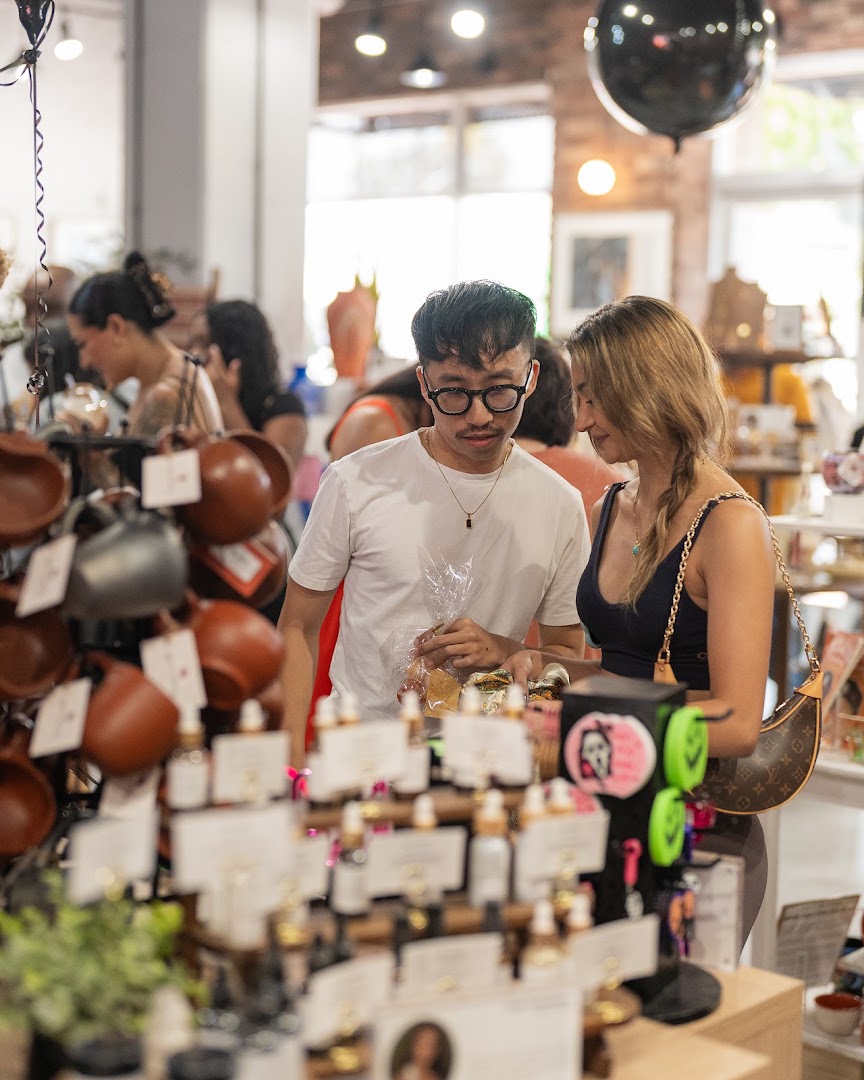 Amor Collective: customers enjoying the shop