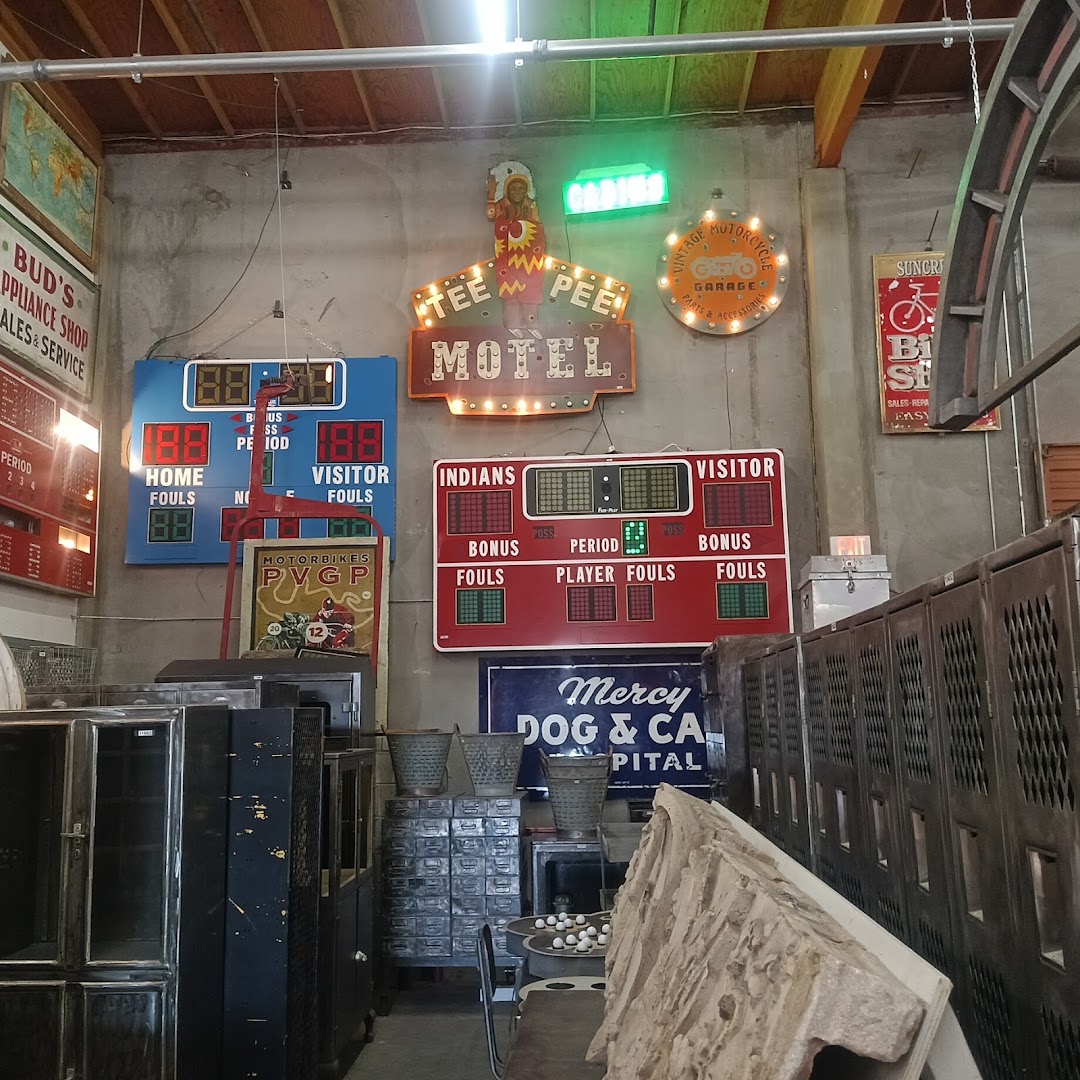 Antiquities Warehouse: shop's unique vintage inventory
