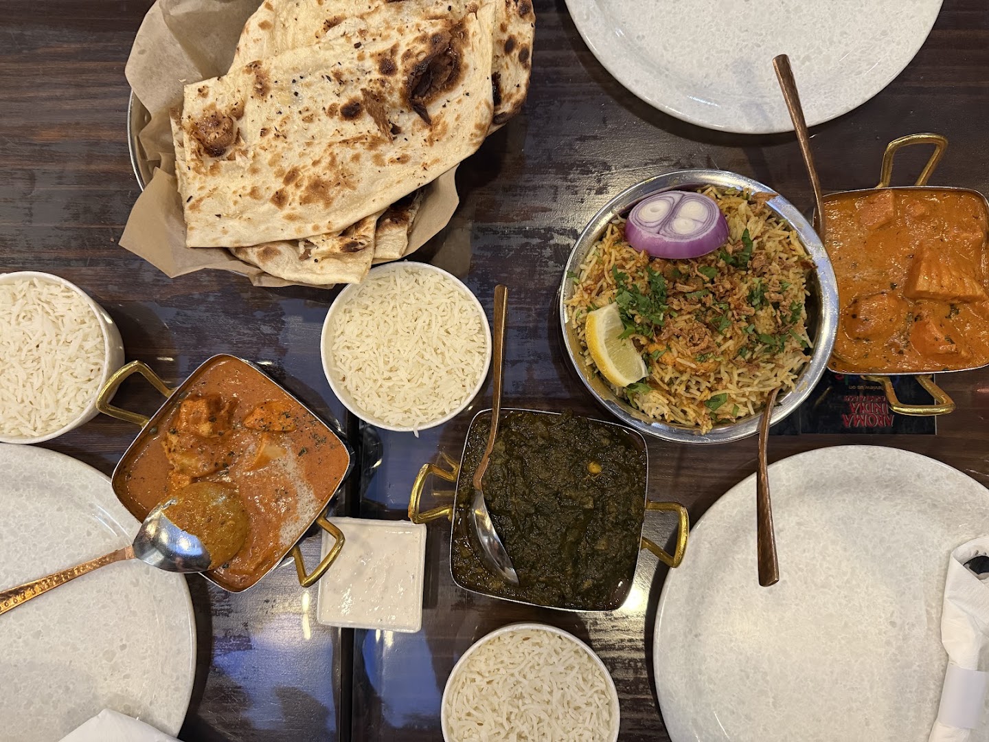 Aroma India: appetizing, high-quality food photography