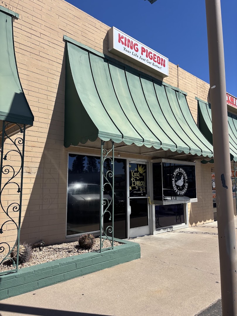 King Pigeon Thrift & Vintage: clear storefront photo showing venue