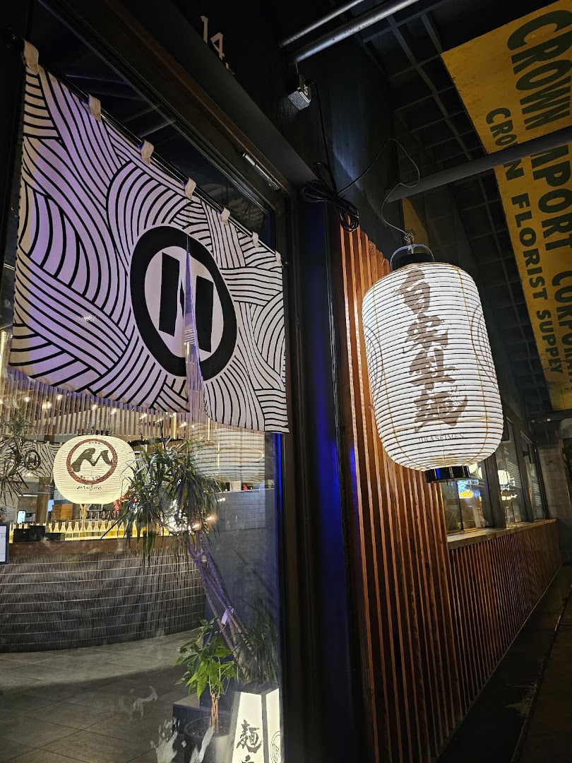 Mensho Ramen: attractive, high-quality restaurant exterior shot