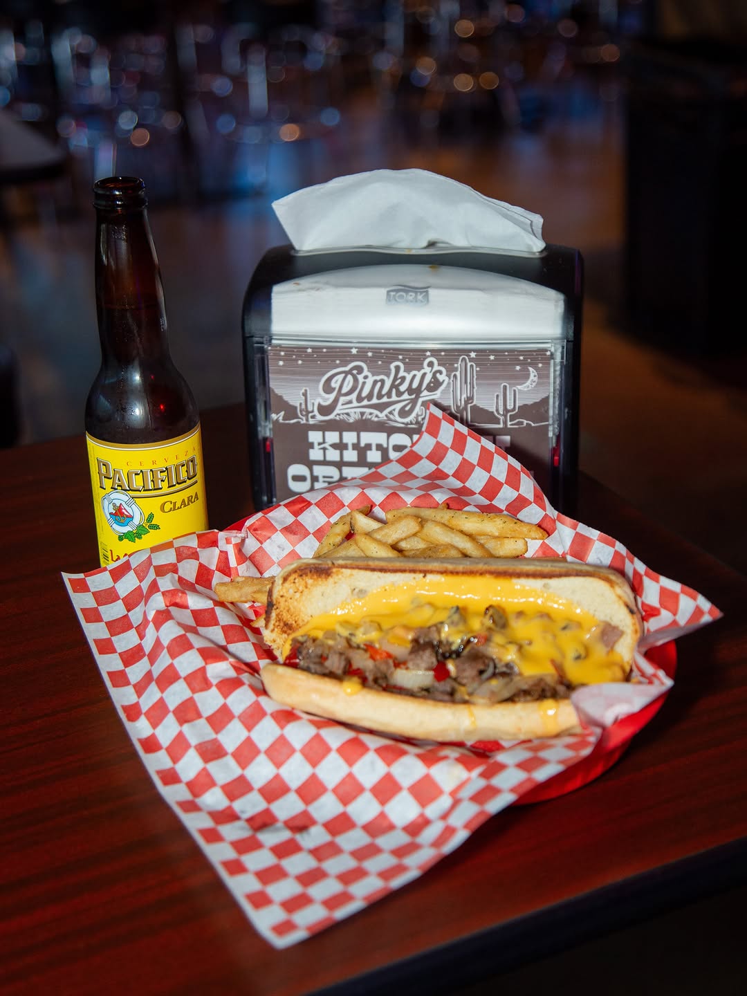 Pinky's: appetizing food and drink photo