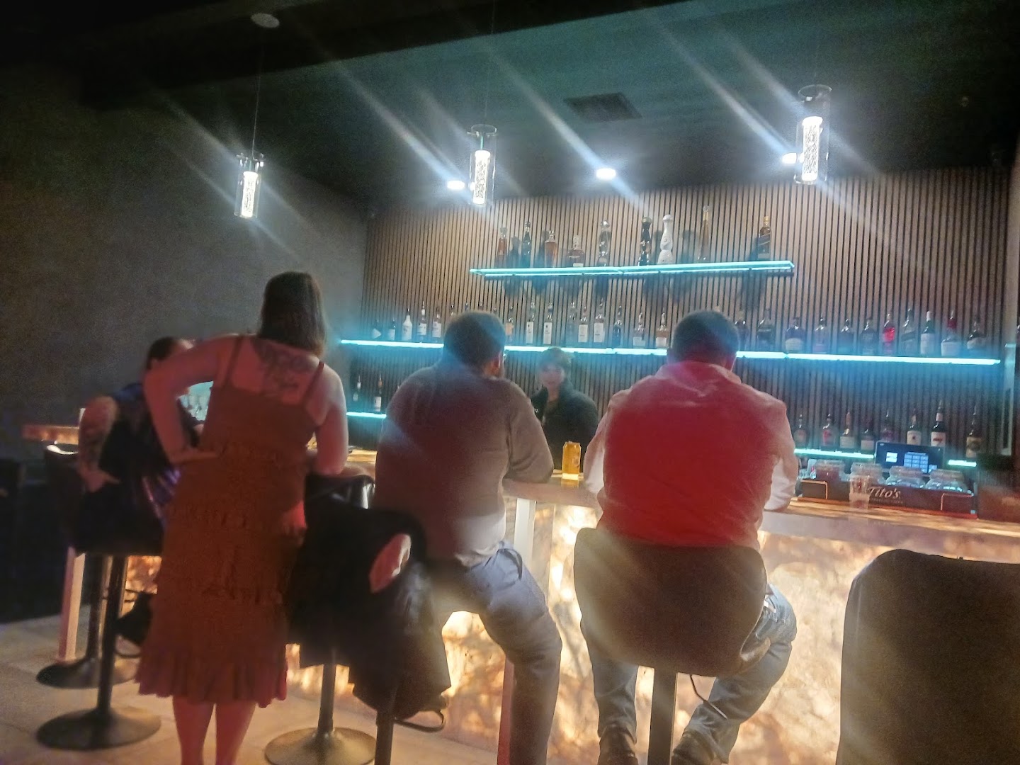 Red Light District Bar & Lounge: venue atmosphere and patrons