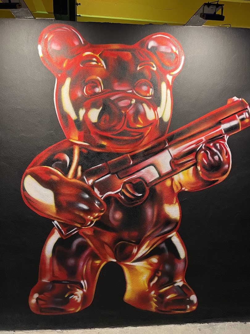 The Pemberton: distinctive venue interior mural art