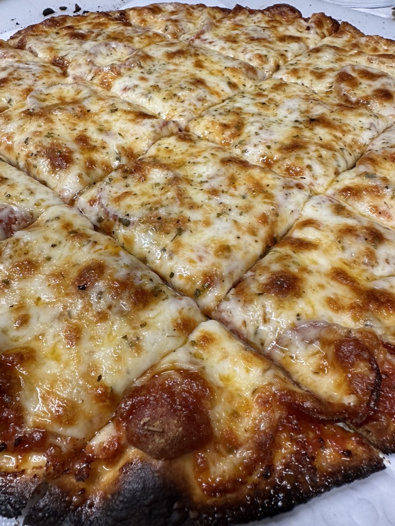 Proof Pizza: appetizing close-up of pizza