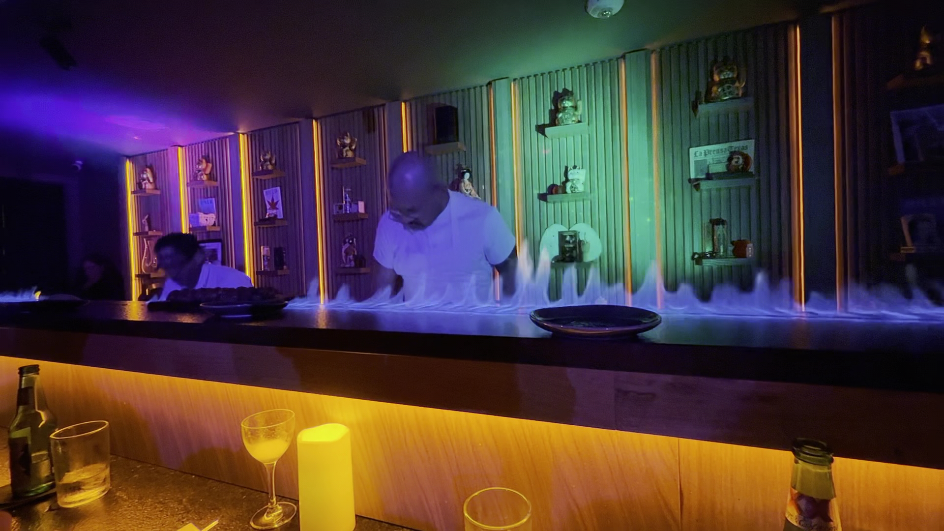 Chika: engaging atmosphere and cooking