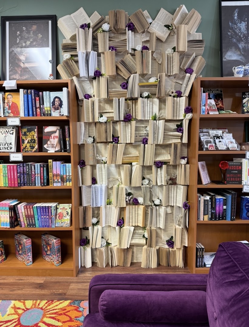 Pages for Ages: attractive book display and interior