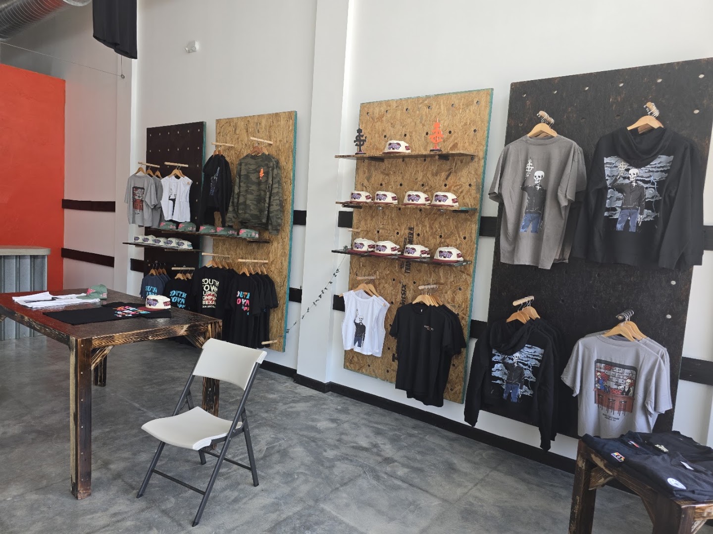 Southtown Supply Co.: clear display of shop products
