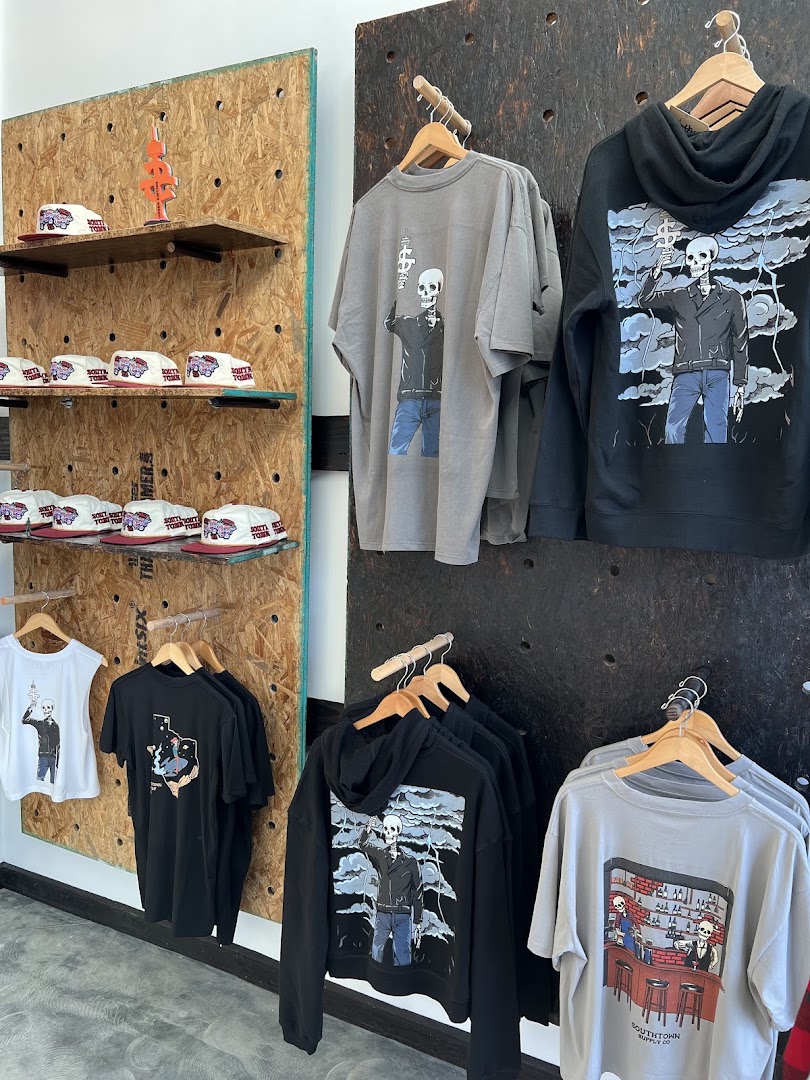 Southtown Supply Co.: clear display of shop products